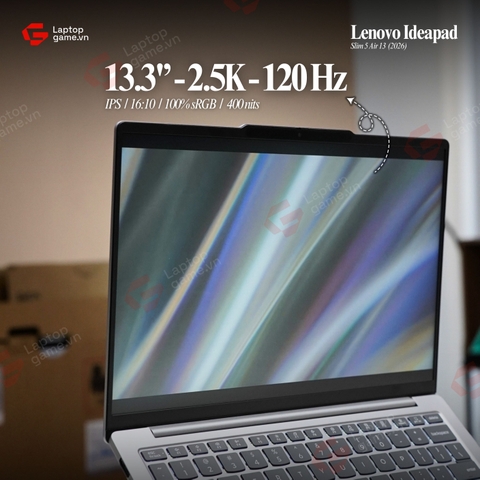 Lenovo IdeaPad Slim 5 Air  13 2026 (Xiaoxin Air 13) (0HCD)  (Core 5 320 | Ram 16GB | SSD 512B | 13.3in 2.5K 120Hz)