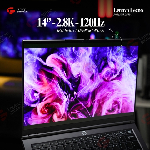 Lenovo Lecoo Pro 14 2025 (N155A) ( Ryzen 7-H 255 | Ram 24G | SSD 512G |  14in 2.8K 120Hz )