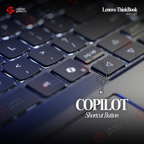 Laptop Thinkbook 16 G7+ 2025 (00CD) ( AMD Ryzen AI 7 H 350 | RAM 32GB | SSD 1TB | 16