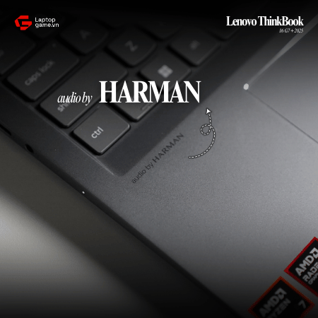 Lenovo ThinkBook 16 G7 + 2025 (01CD) (Ryzen 7-H255 | Ram24G | SSD 512GB | 16in 2.5K 120Hz)