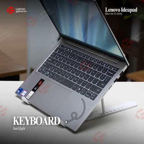 Lenovo IdeaPad Slim 5 Air  13 2026 (Xiaoxin Air 13) (0HCD)  (Core 5 320 | Ram 16GB | SSD 512B | 13.3in 2.5K 120Hz)