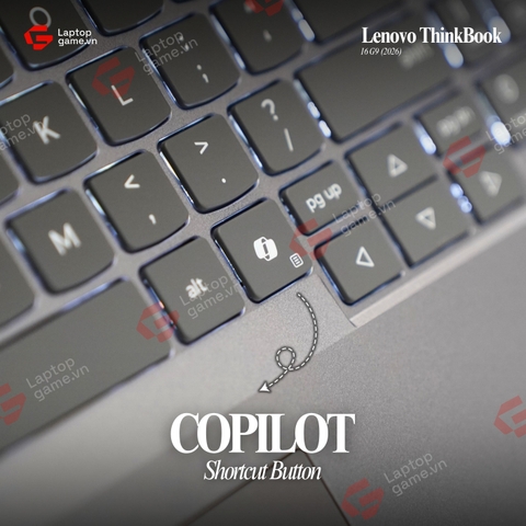 Lenovo ThinkBook 16 G9 2026 (6ECD) (AMD Ryzen 7-H260 | Ram 16G | SSD 1TB | 16in 2.5K 120Hz)