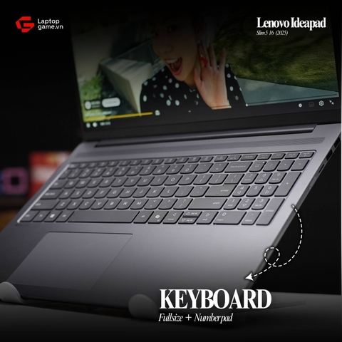 Lenovo IdeaPad Slim 5 16 2025 (Xiaoxin 16  AHP10Rz) (04CD) (R7 H 255 | Ram 16GB | SSD 512B | 16 inch FHD+ 120Hz )