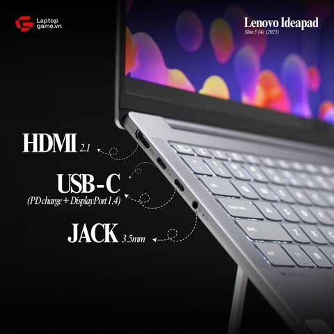 Lenovo IdeaPad Slim 5 Pro 14c 2025 (Xiaoxin Pro 14c AHP10R) (00CD) (R7 H 255 | Ram 24GB | SSD 1TB | 14 inch 2.8K 120Hz Oled)
