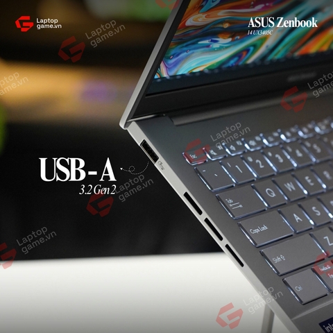 Asus Zenbook 14 UX3405C ( Ultra9-285H | RAM 32G | SSD 1T | 14inch 3K 120Hz OLED - Foogy Silver ) ​