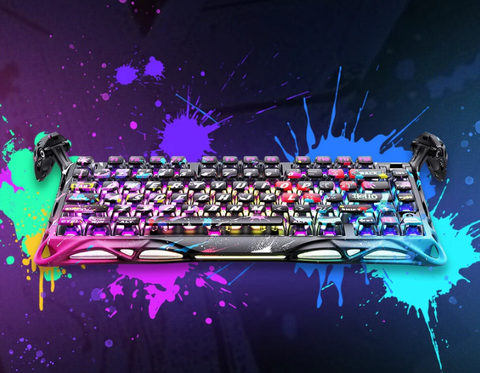 Bàn Phím GravaStar Mercury V75 Pro - Neon Graffiti (GS V75 PRO_U_CG_BLK)