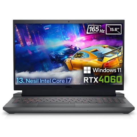 [New 100%] Dell Gaming G15 5530 (Core i7-13650HX, RTX 4060 8GB, 16GB, 01 TB, 15,6' FHD 165Hz)