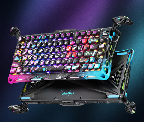 Bàn Phím GravaStar Mercury V75 Pro - Neon Graffiti (GS V75 PRO_U_CG_BLK)