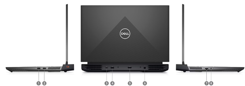 [New 100%] Dell Gaming G15 5530 (3746B) (Core i7-13650HX, RTX 4060 8GB, 16GB, 01 TB, 15,6' FHD 165Hz)