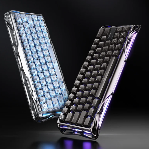 Bàn Phím GravaStar Mercury V60 Pro Deluxe Edition - GunMetal (GS V60 PRO_XTAL_BLK)