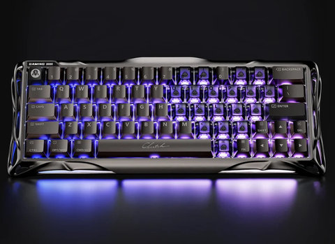 Bàn Phím GravaStar Mercury V60 Pro Deluxe Edition - GunMetal (GS V60 PRO_XTAL_BLK)