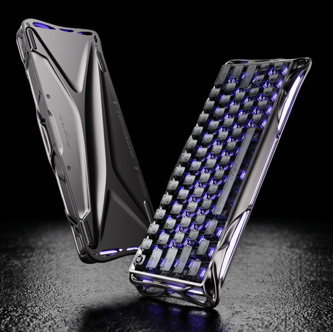 Bàn Phím GravaStar Mercury V60 Pro - Gunmetal Smoke (GS V60 PRO_XTAL_S_BLK)