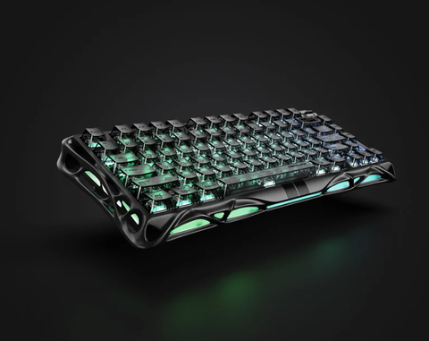 Bàn Phím GravaStar Mercury V75 - Stealth Black (GS V75_XTAL_BLK)