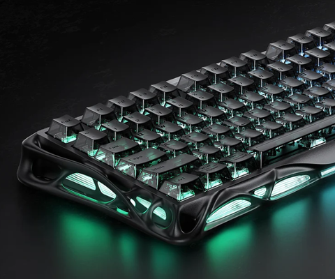 Bàn Phím GravaStar Mercury V75 - Stealth Black (GS V75_XTAL_BLK)