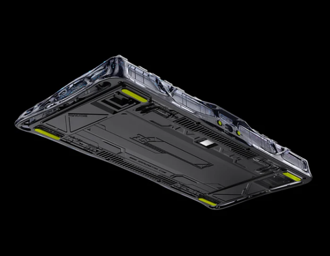 Bàn Phím GravaStar Mercury K1 Lite -  Transparent Black (GS K1 LITE_XTAL_BLK)