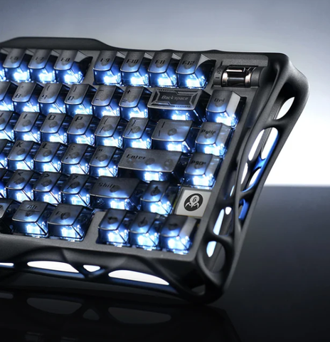 Bàn Phím GravaStar Mercury K1 - Stealth Black (GS K1_XTAL_BLK)