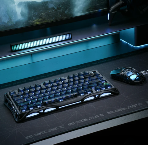 Bàn Phím GravaStar Mercury K1 - Stealth Black (GS K1_XTAL_BLK)