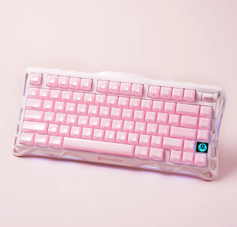 Bàn Phím GravaStar Mercury K1 - Sakura Pink(GS K1_P_PNK)