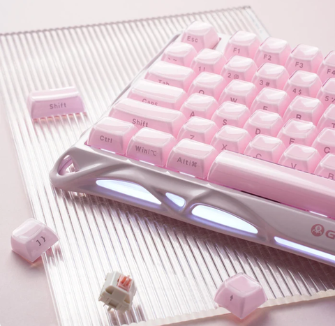 Bàn Phím GravaStar Mercury K1 - Sakura Pink(GS K1_P_PNK)
