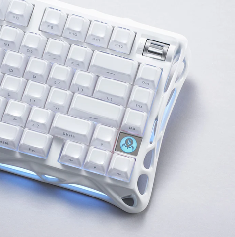 Bàn Phím GravaStar Mercury K1 - Opaline White (GS K1_WHT)