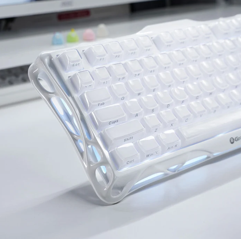 Bàn Phím GravaStar Mercury K1 - Opaline White (GS K1_WHT)