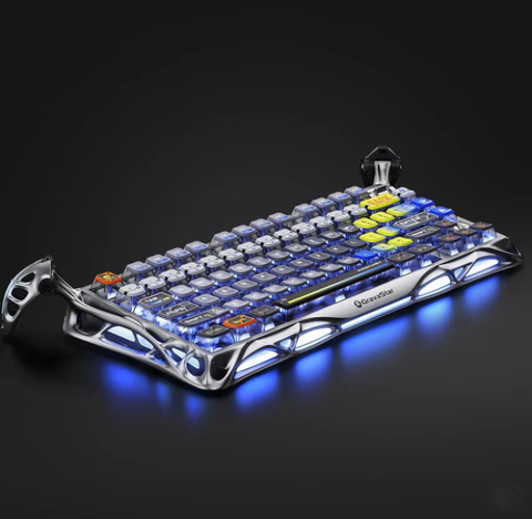 Bàn Phím GravaStar Mercury K1 Pro - Interstellar Silver (GS K1 PRO_S_CGRY)