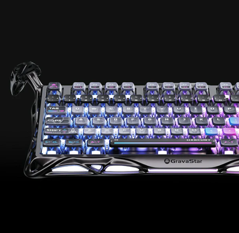 Bàn Phím GravaStar Mercury K1 Pro - Cyberpunk (GS K1 PRO_CBLK)