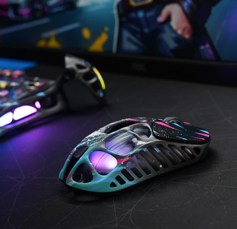 Chuột GravaStar  Mercury X Pro - Neon Graffiti (GS X PRO_CG_BLK)