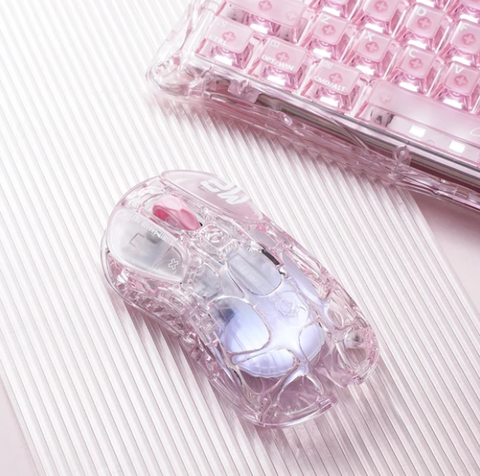 Chuột GravaStar Mercury M2 -Crystal Rose (GRAVASTAR M2_XTAL_PNK)