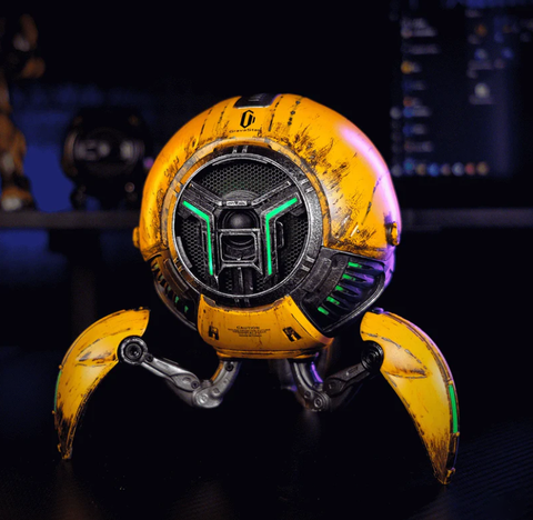 Loa Bluetooth GravaStar Mars Pro - Battle-Worn Yellow (GRAVASTAR G1 PRO_YLW_V2)