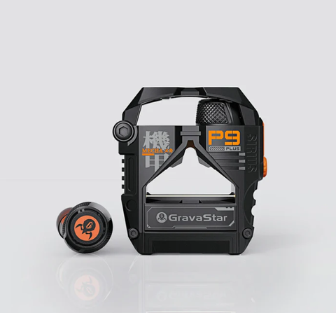Tai Nghe GravaStar Sirius Plus ANC TWS Earbuds - Matte Black ( GS P9 PLUS_BLK )