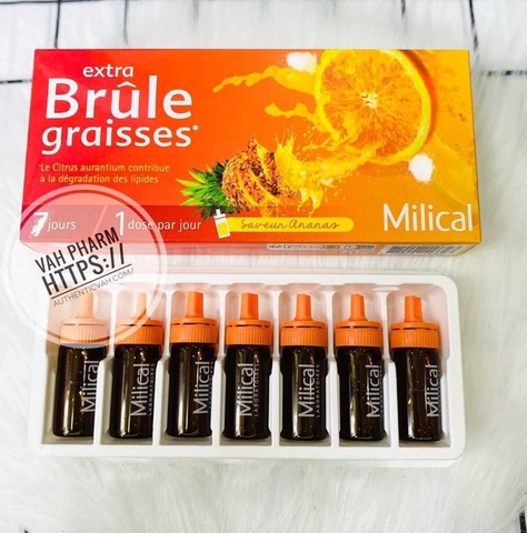 DETOX CAM DỨA MILICAL BRULE GRAISSES