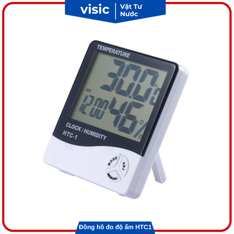 Đồng hồ đo độ ẩm, nhiệt độ HTC1