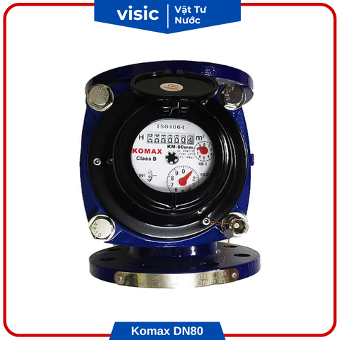 Đồng hồ nước sạch Komax DN80