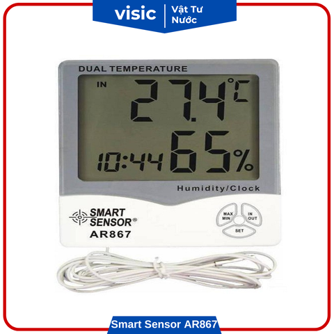 Đồng hồ đo độ ẩm nhiệt độ Smart Sensor AR867