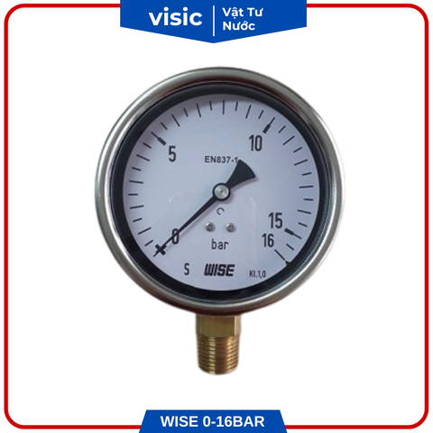 ĐỒNG HỒ ĐO ÁP SUẤT 0-16BAR WISE