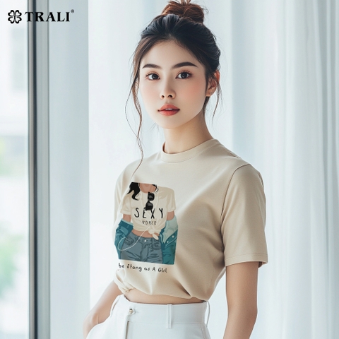 Áo thun nữ TRALI 25423