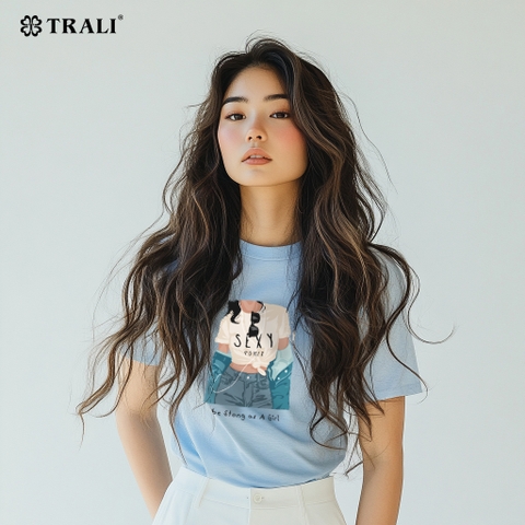 Áo thun nữ TRALI 25423