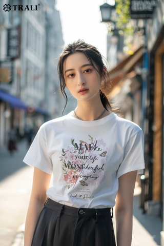 Áo thun nữ TRALI 25437