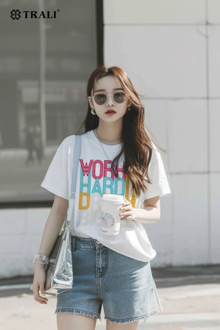 Áo thun nữ TRALI 25444