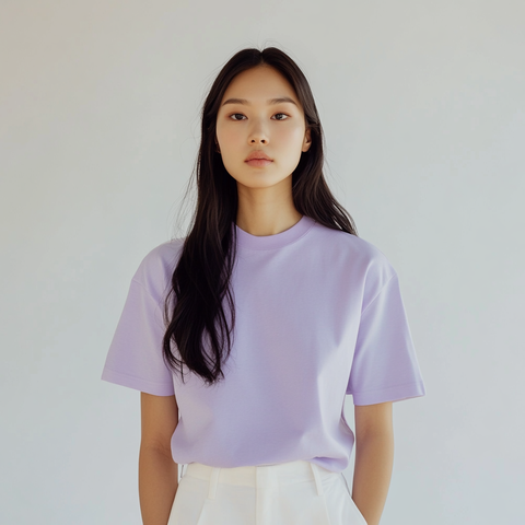 Áo thun Trali 25400 Tím