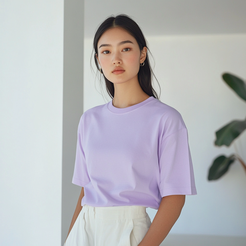 Áo thun Trali 25400 Tím