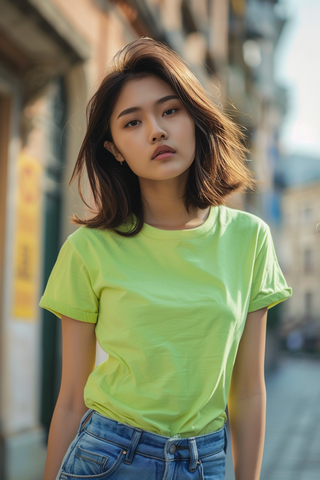 Áo thun nữ TRALI 25405