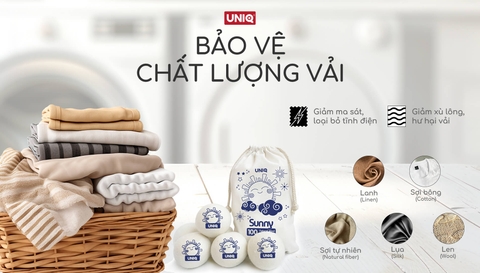 Len lông cừu: Chất liệu tự nhiên cao cấp và bóng sấy bảo vệ quần áo