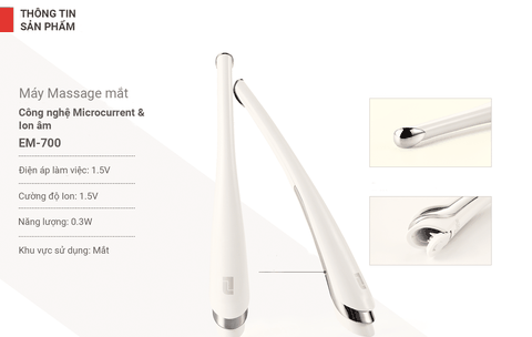 Hướng dẫn sử dụng Máy Massage Mắt Lifetrons EM-700