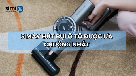 Top 5 máy hút bụi ô tô được ưa chuộng nhất hiện nay