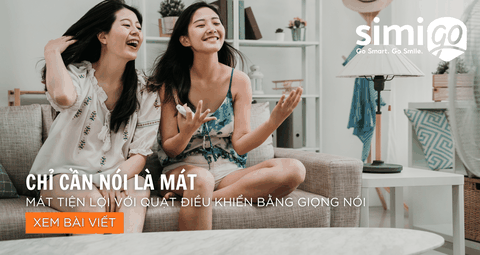 Mát tiện lợi với Quạt điều khiển bằng Giọng Nói – Chỉ Cần Nói Là Mát!