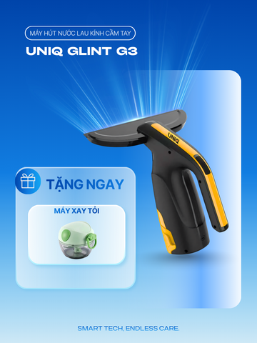 Máy hút nước lau kính cầm tay không dây UNIQ Glint G3