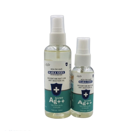 Dung dịch rửa tay khô (chai xịt 100ml)