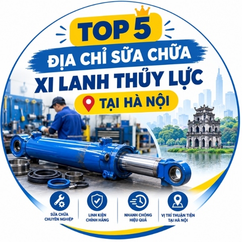 Top 5 địa chỉ sửa chữa xi lanh thủy lực tại Hà Nội